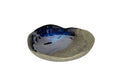 AbraCadabra Yoga Serving Bowl - Blue Shades, D27xH5cm