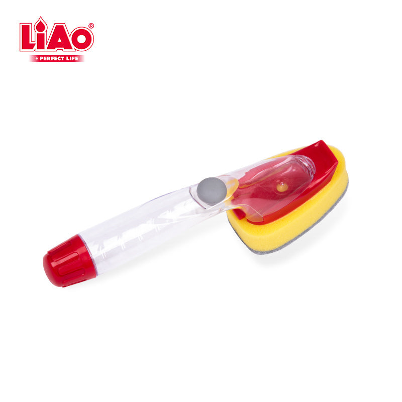 Dish Sponge with Soap Dispenser Liao