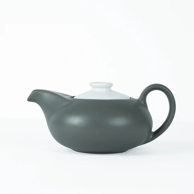 Faria & Bento Teapot - White x Grey, 250ml