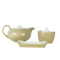 Faria & Bento Medium Tea Serving Set - Beige, 3 Pieces
