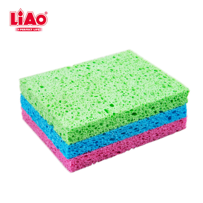 CELLULOSE SPONGE 3PCS LIAO G130066