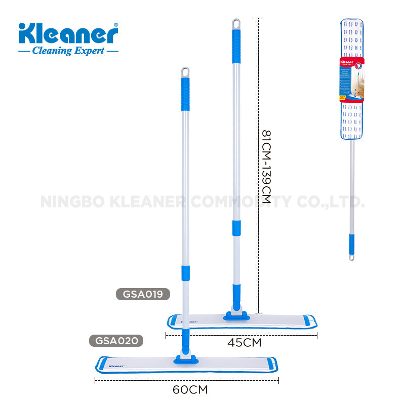 Kleaner Ceramic Squeegee 45cm with Aluminum Telescopic Handle