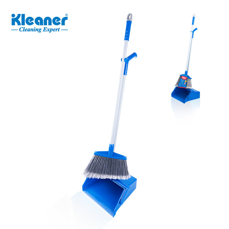 Kleaner Foldable Broom & Dustpan