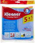 Microfiber Towel Set 38x40cm - 6 Pieces