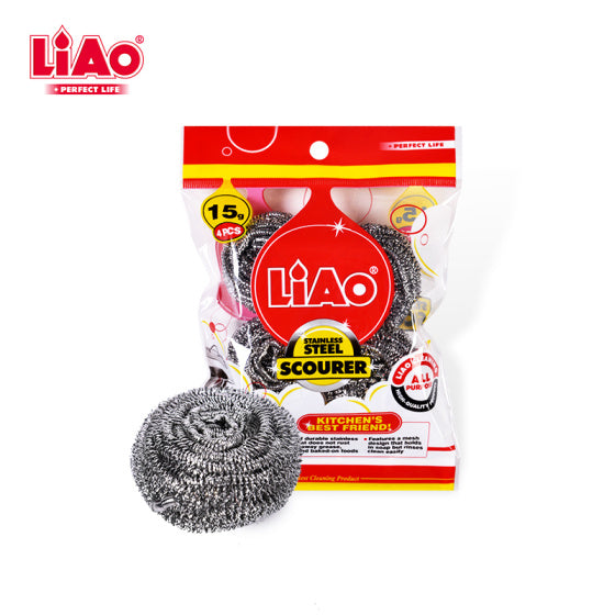 Dish Scrubber 4 pcs 15 g / Liao