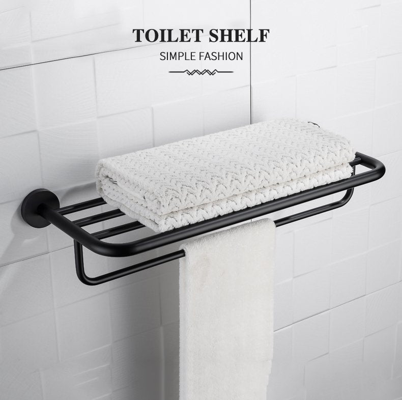 Towel rack Black