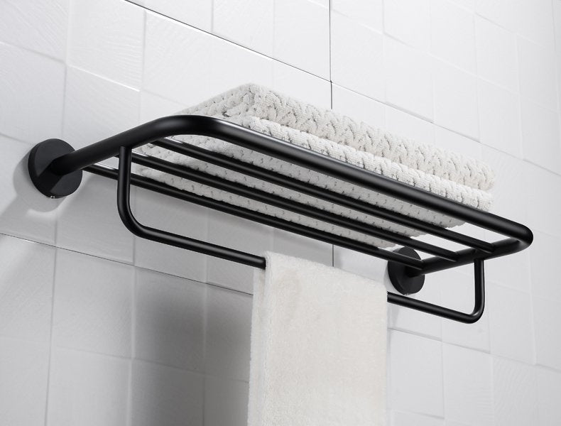Towel rack Black