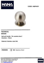 Ball Pull Handle