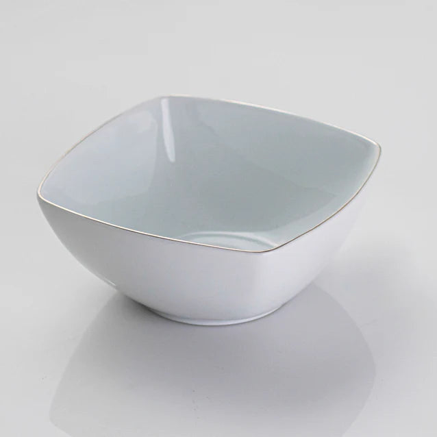 Tunisie Koyoto Bowl - Platinum Rim, 13cm