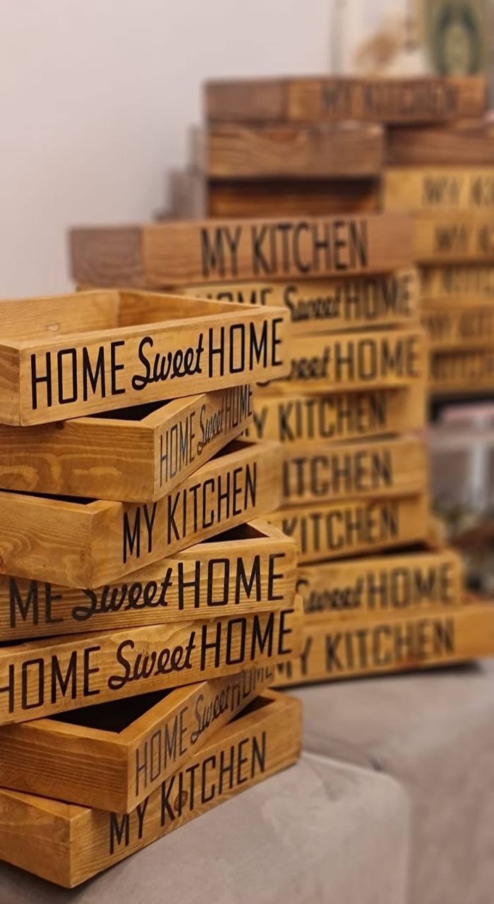 Wooden  tray
