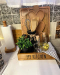 Wooden  tray