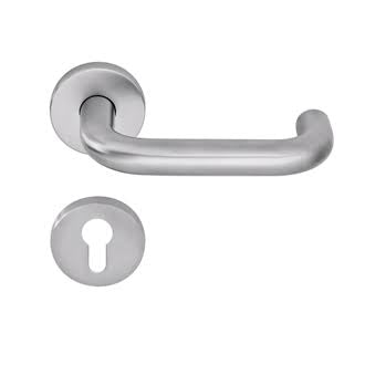 Entrance door handle on U-shaped model Stainless Steel