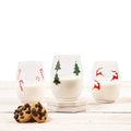 Pasabahce Amber 6 Old Fashioned Glasses Set - Holiday Series, 425ml Color:Multicolor