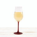 Pasabahce Chateau Crisp Rosé Glass - Red Stem, 315ml