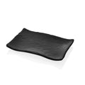 Kulsan Terra Black Rectangular Platter - 27.7x19.2cm