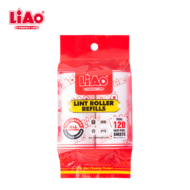2-Piece Lint Roller Refill Liao