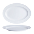 Leela Oriental Oval Deep Rim Serving Plate - 41cm