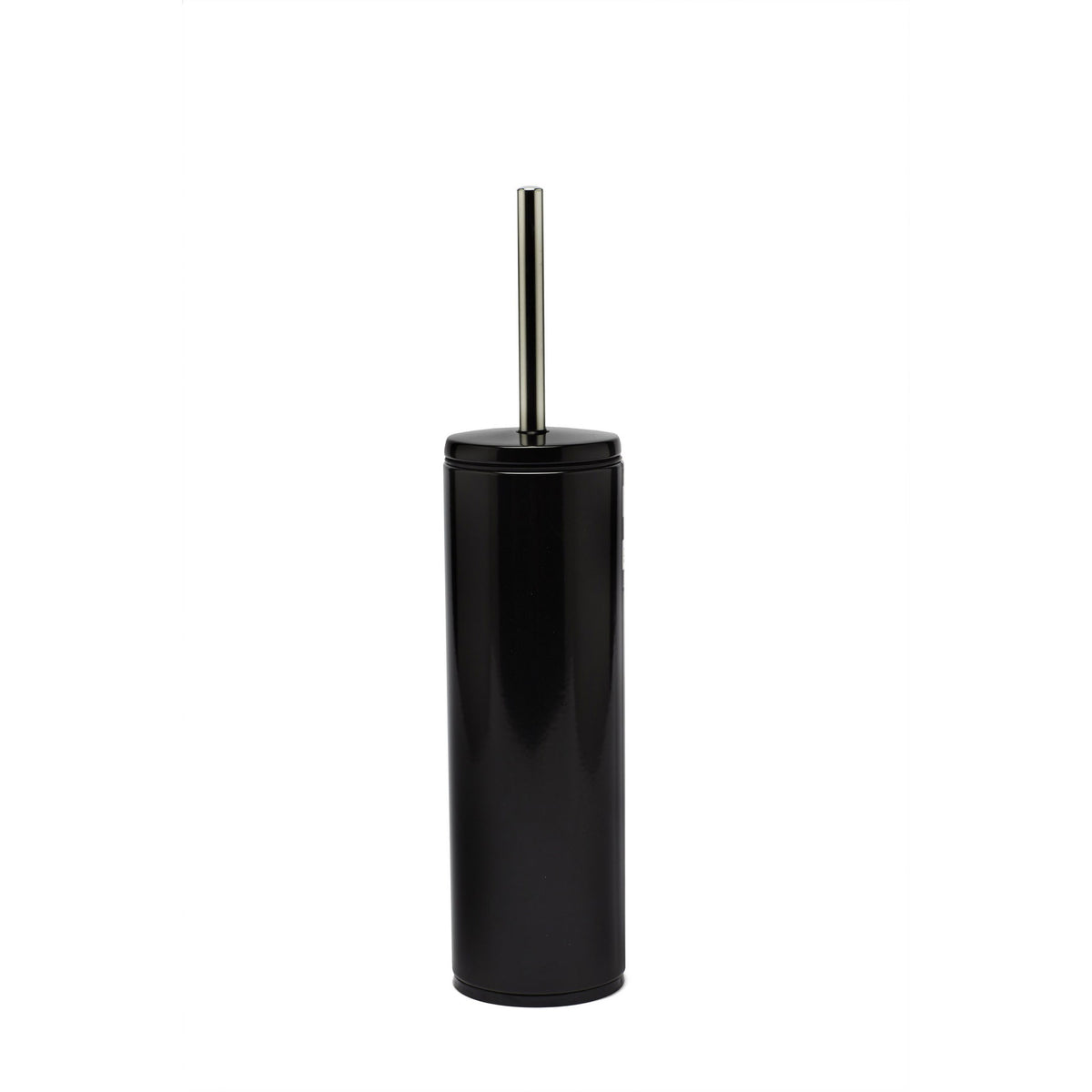 P.NOVA,CIGO TOILET BRUSH STAINLESS STEEL MAT BLACK; INNER SIDE BLACK