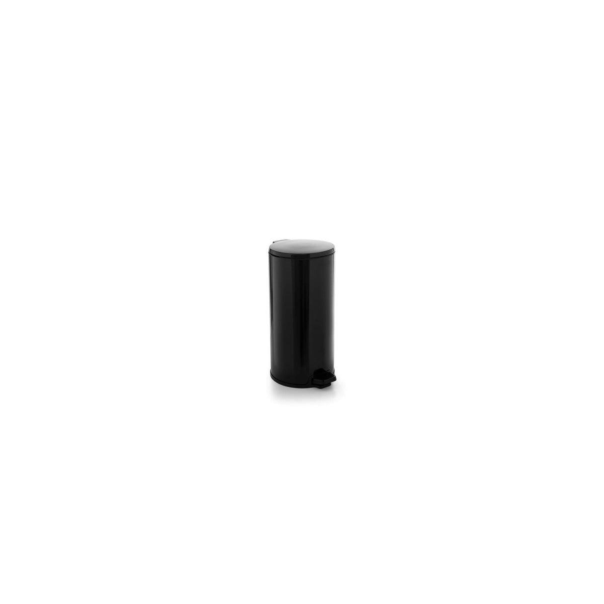 Primanova Soft - Hydraulic Stainless Steel Trash Can 40L Black