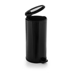 Primanova Soft - Hydraulic Stainless Steel Trash Can 40L Black