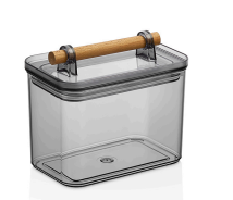 Baul 0,9 L Storage Box with Wood Handle M10K
