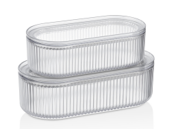 Perle Airtght Set of 2 (1 L/0,5 L) M162C