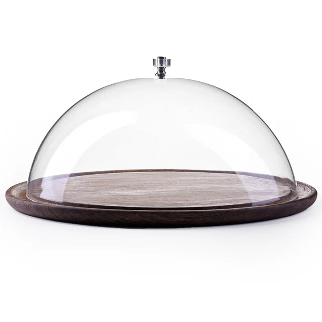 Mio Mazag Serving Platter with Plexi Dome - 40cm