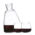 Pasabahce Crystal Momento Decanter and Glasses Set