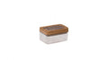 Vacuum Rectangle Storage Jar No:1 Wooden - (700 ML)