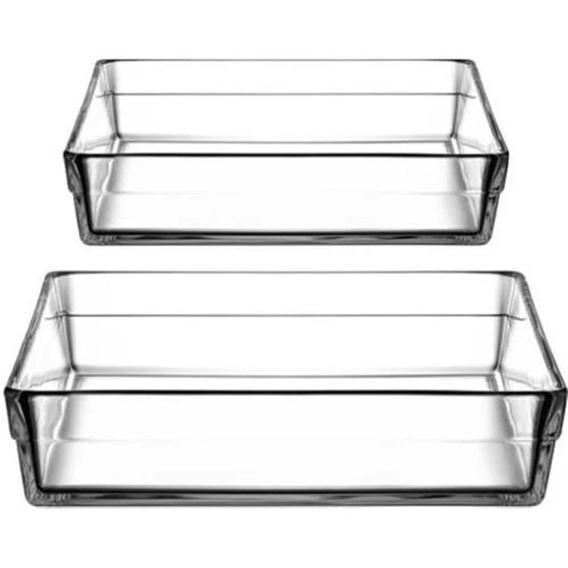 Borcam Premium Rectangular Oven Dishes Set - 2 Pieces