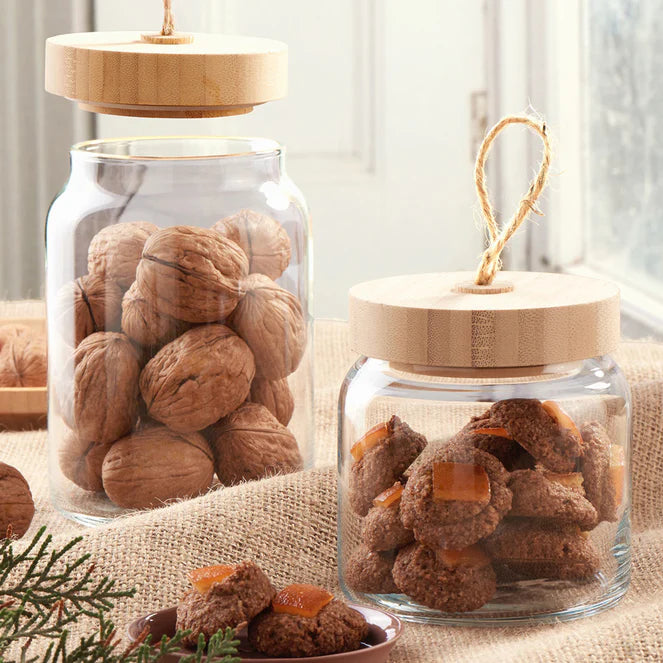 Pasabahce Woody Jar - 575ml
