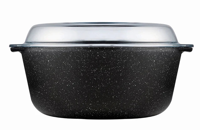 Borcam Non-Stick Casserole with Cover - 3.15L