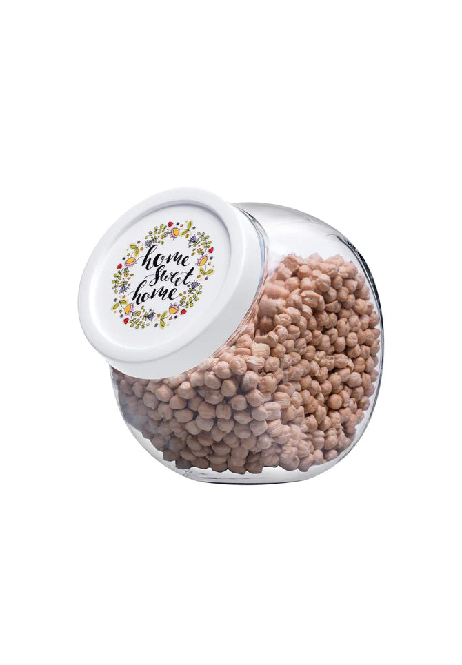 Pasabahce Bella Graffiti Jar - Flowers Decal, 1.5L
