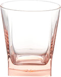 Pasabahce Carre Old Fashioned Glass - Pink, 205ml