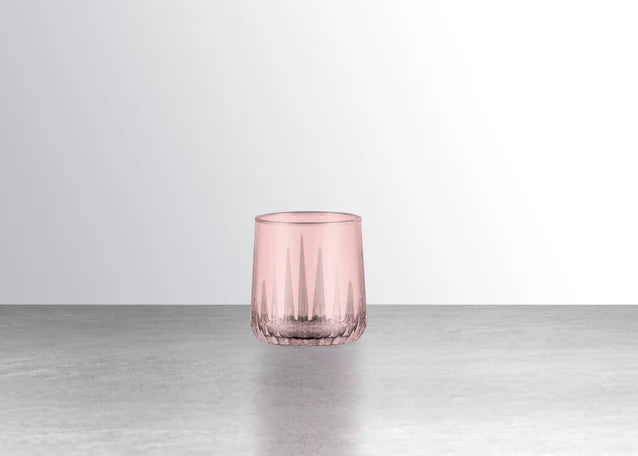 Pasabahce Nova Double Old Fashioned Glass - Pink