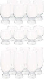 Pasabahce Aquatic Tumblers Set - Pink, 18 Pieces