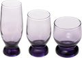 Pasabahce Aquatic Tumblers Set - Purple, 18 Pieces