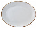 Porland Seasons Oval Plate - Grey, 36cm