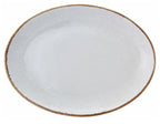 Porland Seasons Oval Plate - Grey, 36cm