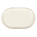 Porland Seasons Oval Serving Plate - Beige, 32x20cm