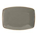 Porland Seasons Rectangular Serving Platter - Dark Grey, 32cm
