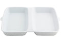 Porland Divided Serving Platter - 24x32cm