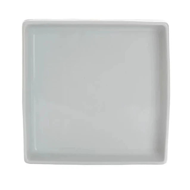 Porland Appetizers Square Nut Plate - White, 15x15cm