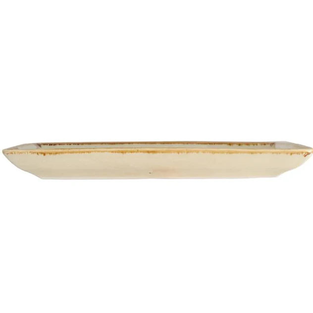 Porland Seasons Rectangular Serving Platter - Beige 35x26cm