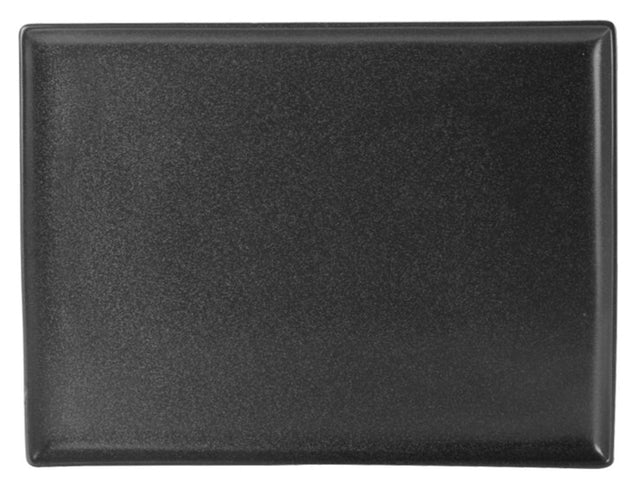 Porland Seasons Rectangular Serving Platter - Black, 35x26cm