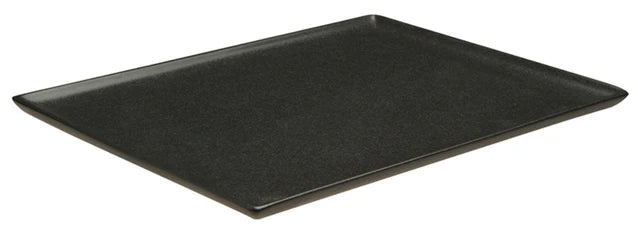 Porland Seasons Rectangular Serving Platter - Black, 35x26cm