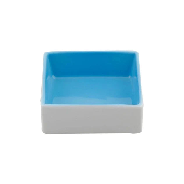 Porland Rainbow Nut Plate - Blue, 8x8cm