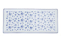 Porland Blue Passion Rectangular Plate - 35x16cm