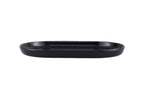 Porland Navy Blue Oval Serving Plate - 32cm