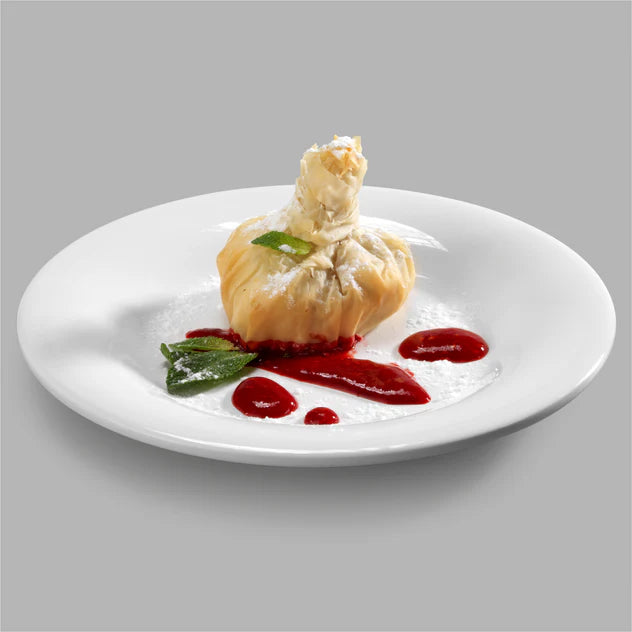 Pujadas Complet Melamine Plate - White, 23cm